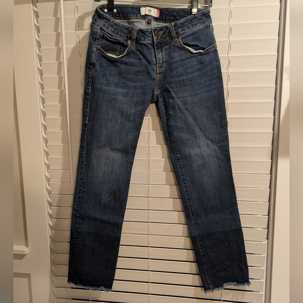 Cabi Star Detail Slim Cut Jeans